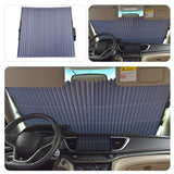 Car Window Retractable Sunshade Anti-UV Foldable Windshield Sunshade