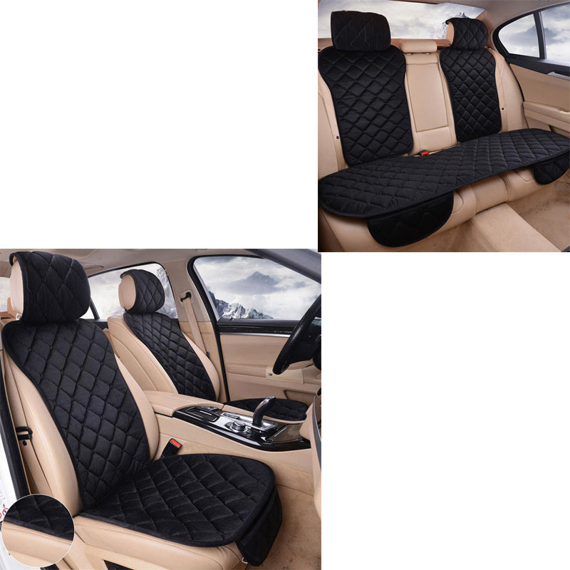 Car Seat Covers Protector Set Warm Plush Automobiles Seat Covers Mat