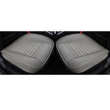 Car Seat Protector Pads Thick Leather Auto Cushion Covers Gray