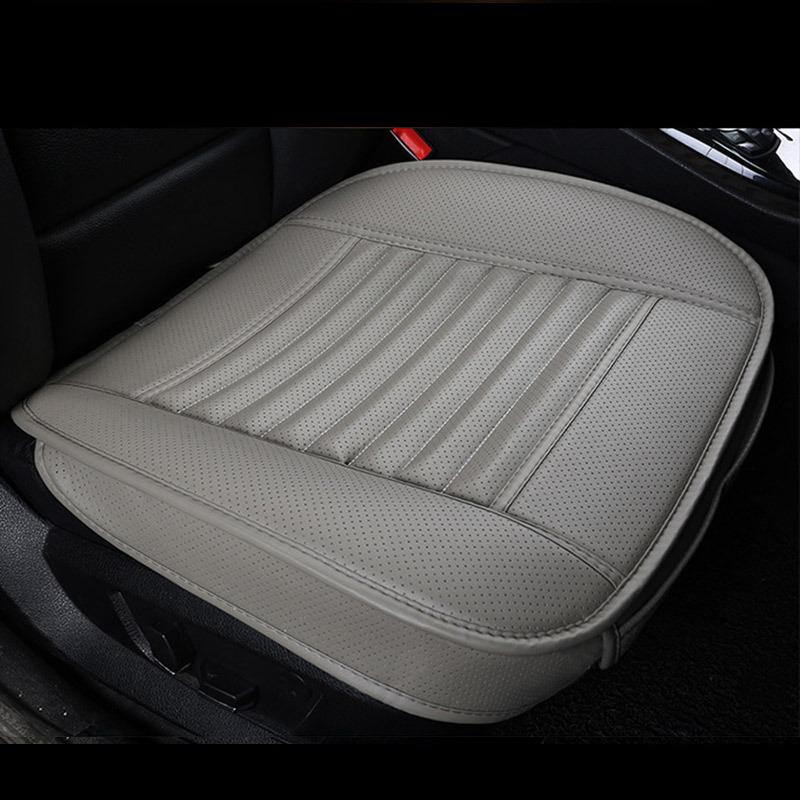 Car Seat Protector Pads Thick Leather Auto Cushion Covers Gray