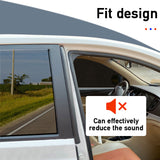Car Door Rubber Seal Strip Filler Weatherstrip For B Pillar Protection