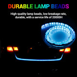 Car Tailgate LED Strip Light Flexible RGB Streamer Turning Signal Lights 150cm