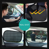 Car Window Shades PVC Electrostatic Film Mesh Privacy Protection