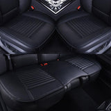 Custom Fit Leather Seat Cushions for Car Full Black