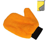 Car Wash Mitt Microfiber Dual Sided Cleaning Gloves for Dirt & Bugs