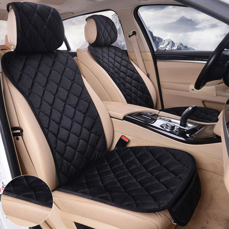 Car Seat Covers Protector Set Universal Auto Front Rear Chair Cushion SEAMETAL