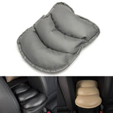 Universal PU Leather Car Arm Rest Mat Cover Storage Box Cushion