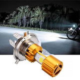 H4/P15D/BA20D 18W LED 3 COB Motorcycle Headlight Bulb 2000LM 6000K Hi/Lo Beam Light