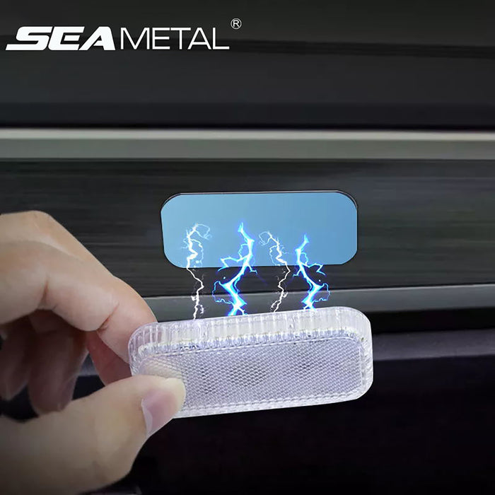 SEAMETAL Magnetic Car LED Touch Lights USB Interior Light Wireless Roof Ceiling Reading Lamps