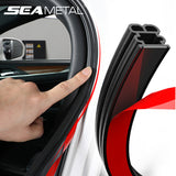 Car Door Rubber Double-Layer Seal Strip Auto Door/Hood/Trunk Protector Sticker