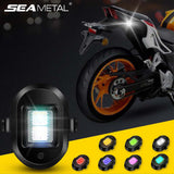 Motorcycle Strobe Light USB Charging Multi-mode Adjustment Warning Light