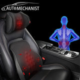 Car Massage Headrest Cushion Auto Neck Support Simulation Human Massage