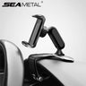 SEAMETAL 360 Degree Rotation Dashboard Cell Phone Holder for Car Clip Mount Stand Suitable for 4 to 7 Inch Smartphones