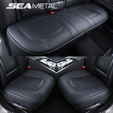 Four Seasons Car Seat Covers Universal PU Leather Auto Seat Cover Cushion Protector