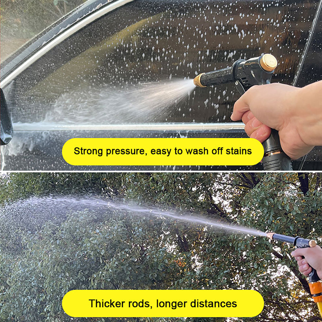 1pc Adjustable High Pressure Cleaner Tool Car Wash Kit Garden Watering Hose  Nozzle