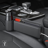 Multifunction Seat Gap Storage Bag For Car Seat Gap Filler With Phone Cup Holder