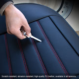 Car Seat Covers Luxury Leather Cushion Pad Full-Surrounded Protective Mat