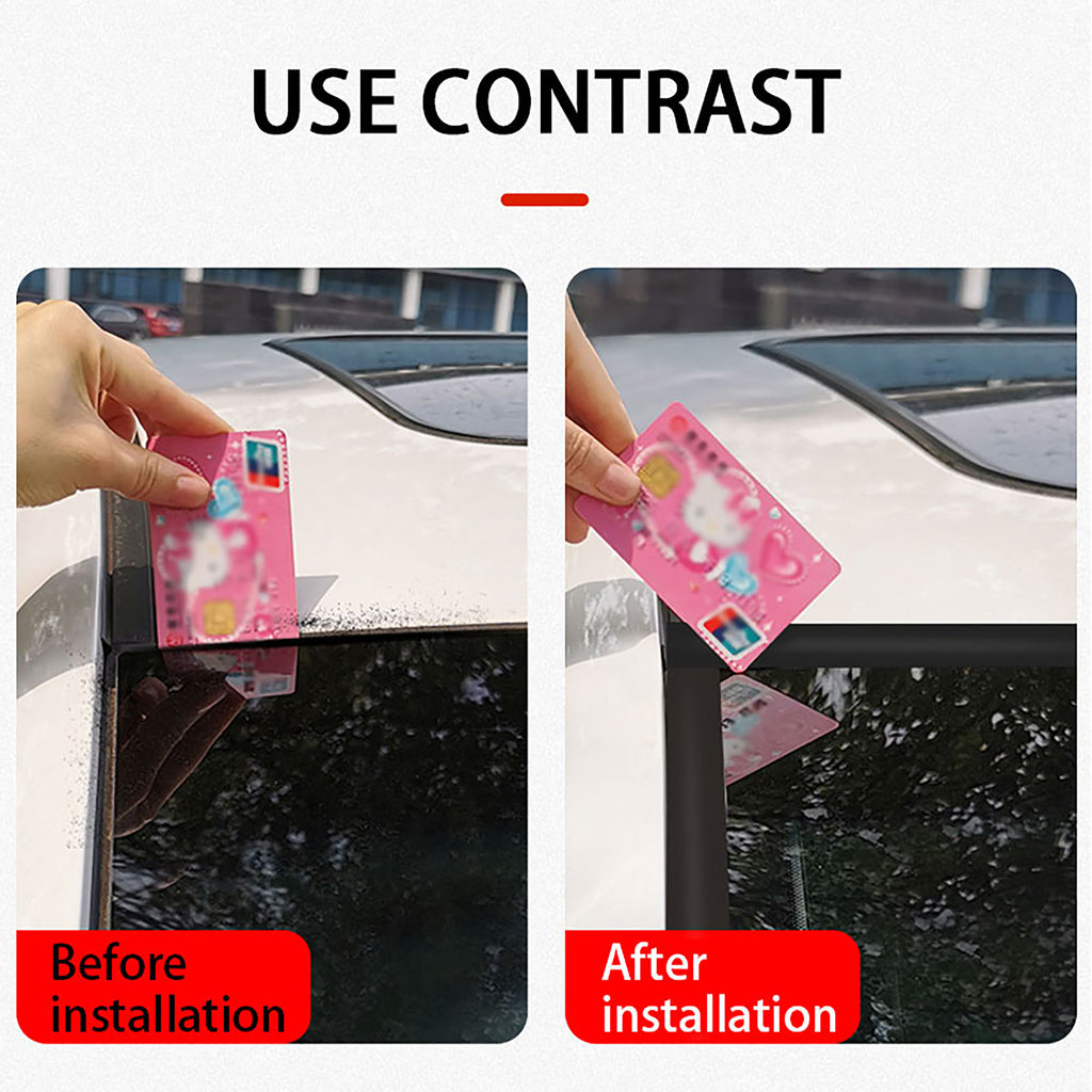 2/4/8M Car Windshield Sunroof Seal Strip Window Waterproof Soundproof Sticker