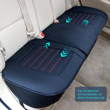 Car Seat Covers Luxury Leather Cushion Pad Full-Surrounded Protective Mat