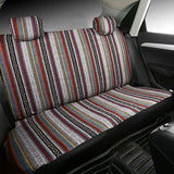 Car Seat Cover Set Multi-color Ethnic Style Seat Cover