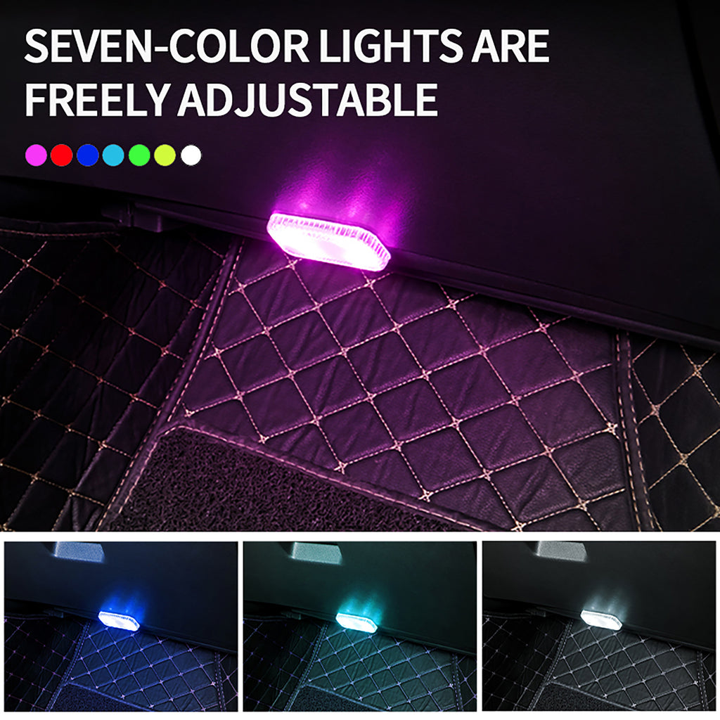 Magnetic Car LED Touch Lights USB Interior Light Wireless Roof Ceiling Reading Lamps