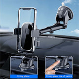 Car Phone Holder Portable Air Vent Mount Sucker Dashboard Smartphone Stand