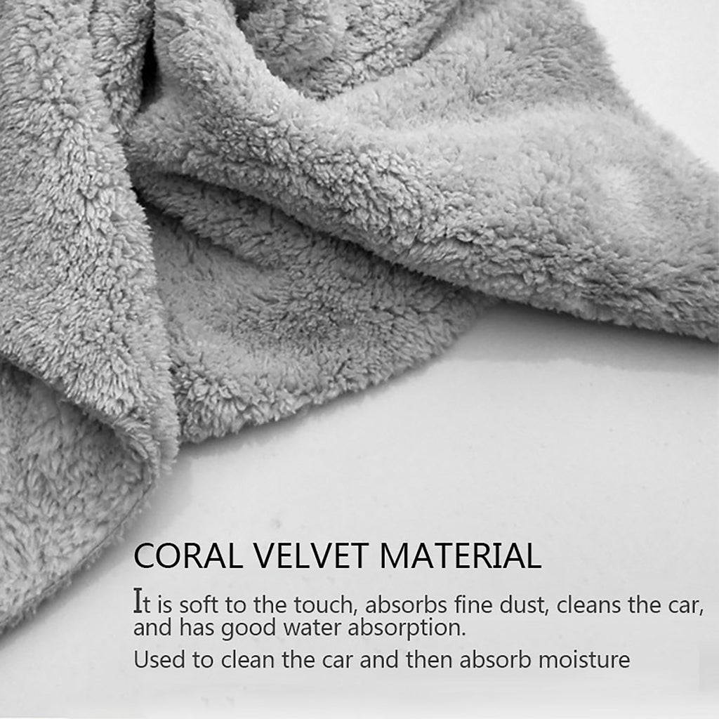 Microfiber Car Wash Towels Detailing Clean Cloth Washing Drying Towels