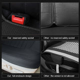 Four Seasons Car Seat Covers Universal PU Leather Auto Seat Cover Cushion Protector