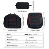 Car Seat Covers Luxury Leather Cushion Pad Full-Surrounded Protective Mat