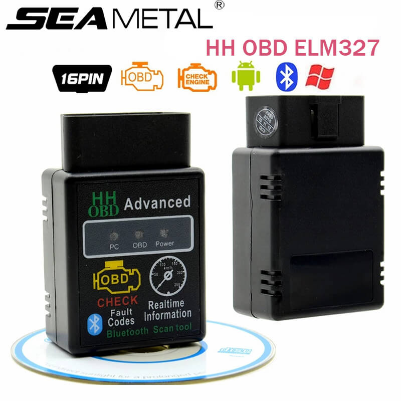 Bluetooth OBD2 OBDII Car Diagnostic Scanner Auto Fault Code Reader Tool  ELM327