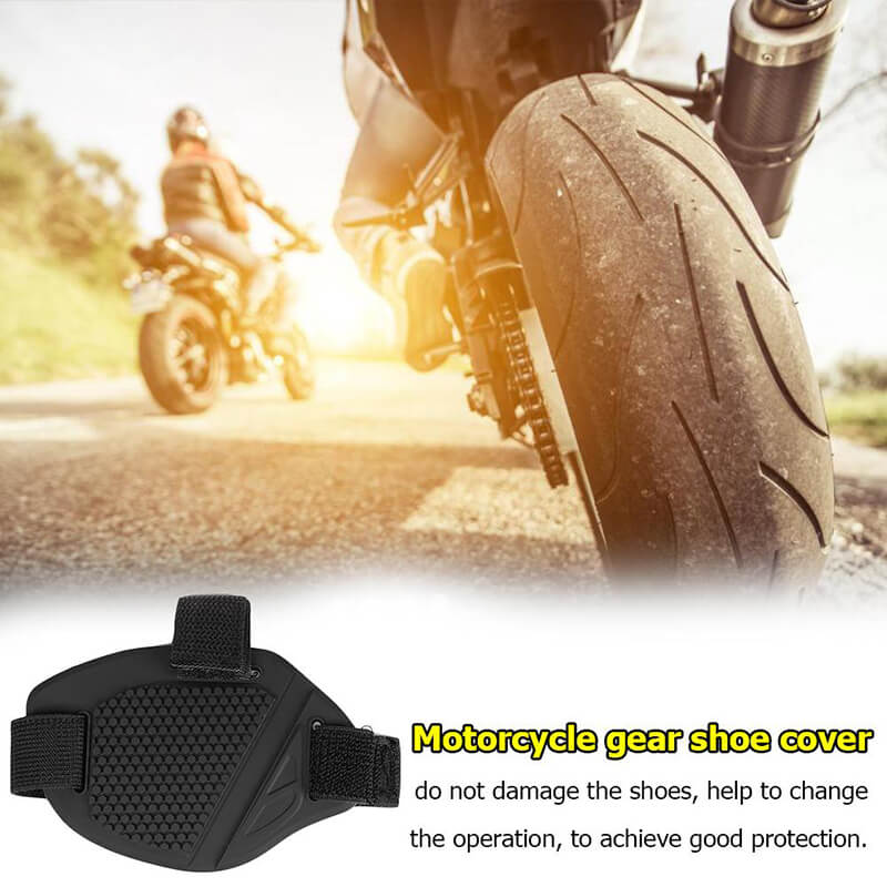 motorcycle gear shifter shoe protector Universal Motorcycle Shoes Protector Rubber Sock Pad Cover Anti-slip – SEAMETAL