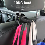 Universal Multifunctional Car Headrest Hook With Phone Holder