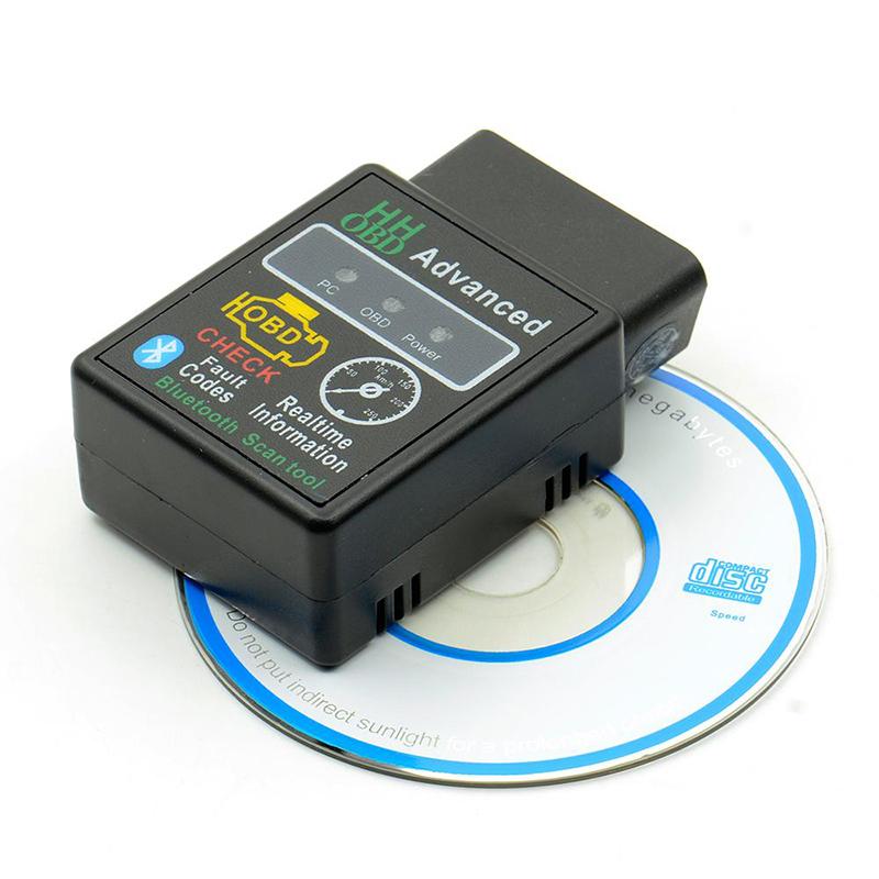 Mini Bluetooth ELM327 OBD2 Car Failure Detector V2.1 Automobile OBD OBDII  Code Reader Check Engine Light Diagnostic Scan Tool Suitable for Android