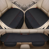 Flax Car Seat Cover Set Universal Moisture-Proof Vehicle Seat Cushion