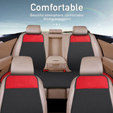 Flax Car Seat Cover Set Universal Moisture-Proof Vehicle Seat Cushion