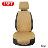 PVC Leather Car Seat Cover Anti Slip Seat Cushion Split Seat Mat