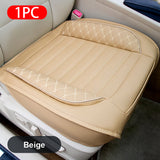 Car Seat Covers Luxury Leather Cushion Pad Full-Surrounded Protective Mat