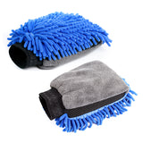 Double-faced Car Wash Microfiber Chenille Gloves for Car Care
