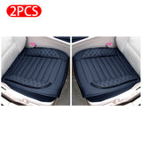 Car Seat Covers Luxury Leather Cushion Pad Full-Surrounded Protective Mat