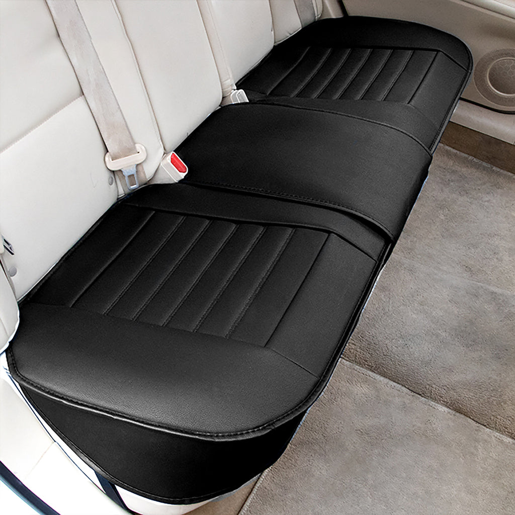 Car Seat Cover PU Leather Seat Covers For Car Seat Protector Four Seasons  Universal Car Seat Cushion Pad Front/Rear Seat Covers