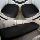 Four Seasons Car Seat Covers Universal PU Leather Auto Seat Cover Cushion Protector