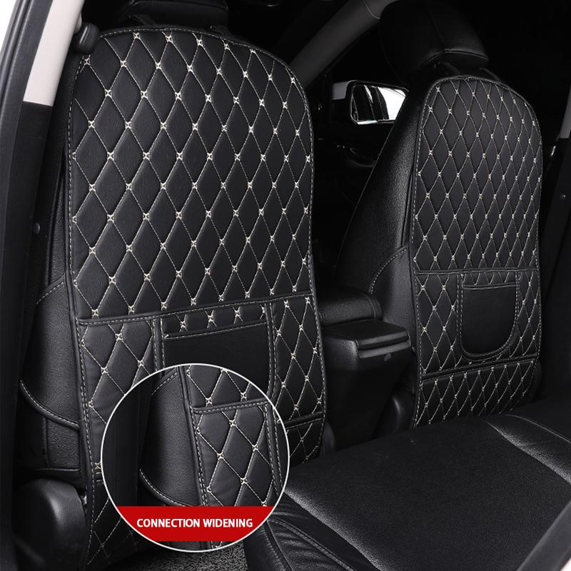 Leather seat on sale back protector