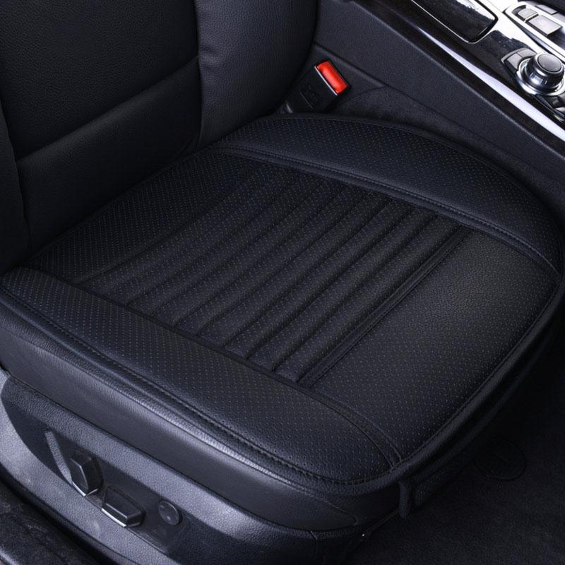 Custom Fit Leather Seat Cushions for Car Full Black