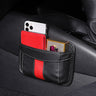 SEAMETAL Small Car Storage Pocket Seat Side/Back PU Organizer