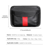 Small Car Storage Pocket Seat Side/Back PU Organizer