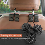 Universal Car Back Seat Double Hook Clothes Bags Purse Holder Hangers