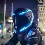 Motorcycle Helmet LED Light Strip Flashing Night Safety Cold Lights