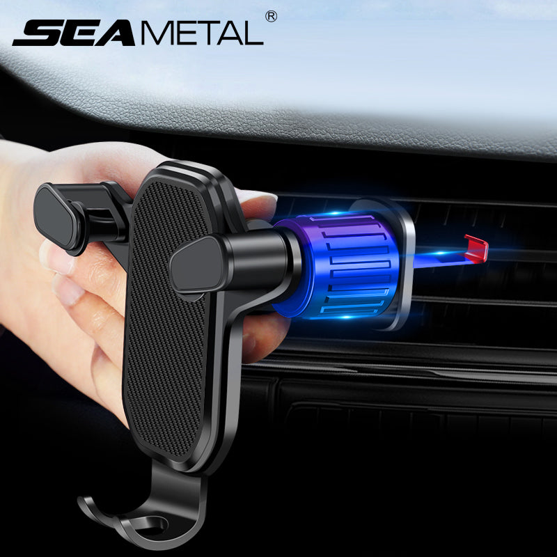 SEAMETAL Car Vent Phone Mount Hands-Free Universal Extension Clip Air Vent Phone Holder