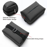 SEAMETAL Napa Leather Car Tissue Box Cover Sun Visor Seat Back Hanging Car Armrest Box