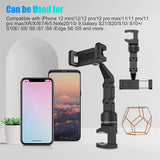 Adjustable Car Rearview Mirror Mount Phone Holder